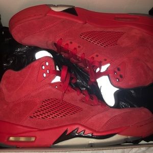 Jordan 5 Retro ‘red suede’